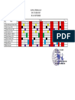 Jadwal Pembiasaan