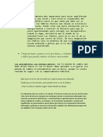 Comprométase A Pensar en Lo Que Desea, y Olvídese de Los Imposible