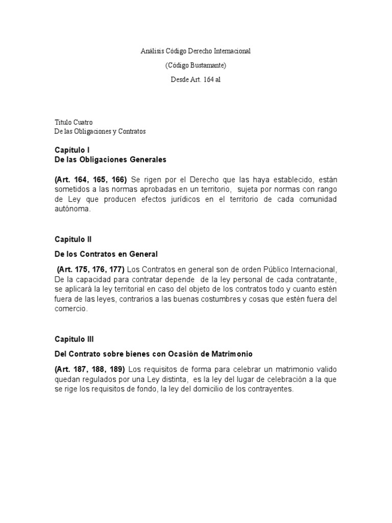 Análisis del Artículo 164 del Código 164 | PDF