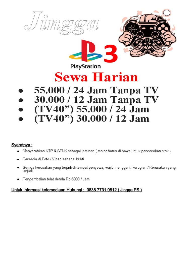 Daftar harga ps 3 baru2023 pdf