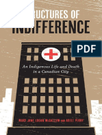 Structures of Indifference An Indigenous Life and Death in A Canadian City 1stnbsped 0887558356 9780887558351 Compress