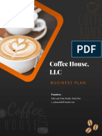 Coffee House Business Plan Sample