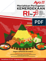 Poster Lomba Tumpeng