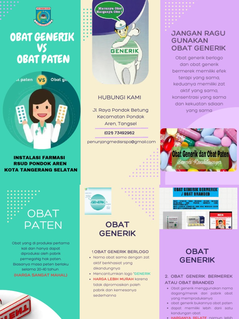 Obat Generik vs. Paten: Memahami Perbedaan, Manfaat, dan Kontroversi
