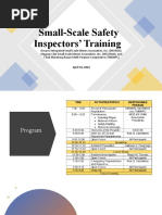 Small-Scale Safety Inspectors' Trainingv2