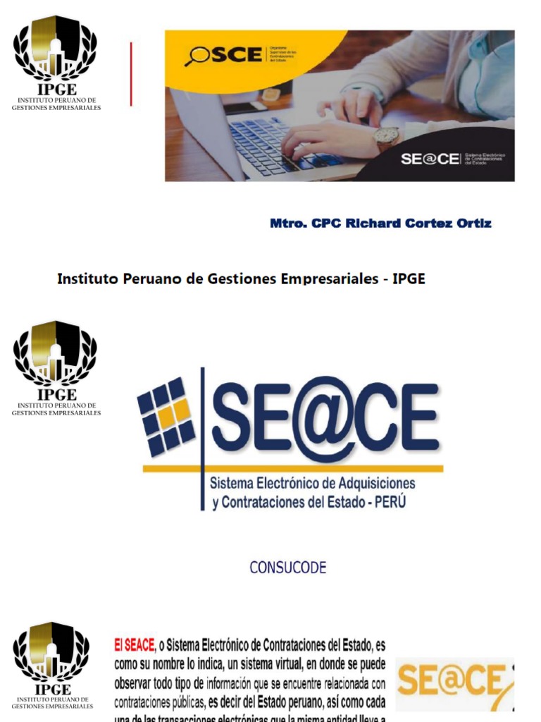 Seace Osce PDF | PDF | Calidad (comercial)