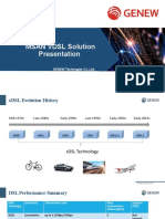 VDSL Solution Presentation