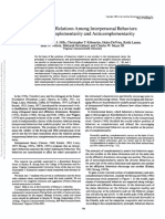 The Dynamic Relations Among Interpersonal Behaviors: A Test of Complementarity and Anticomplementarity