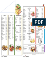 Nutriologa Daniela Neri-Lista de Alimentos