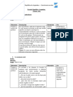 Planificación Abril Primer Ciclo