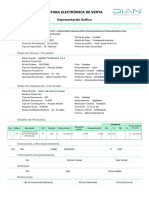 Factura Electrónica de Venta: Representación Gráfica