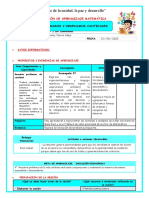 Sesion 16 Ordenamos y Comparamos Cantidades (Matemática)