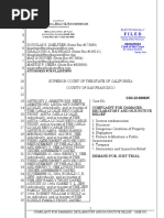 Complaint for Damages, Declaratory and Injunctive Relief, Armstrong v. City and County of San Francisco, No. CGC-23-608635 (Cal. Super. Ct. Aug. 24, 2023)