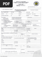 Electrical Permit Application Form | PDF