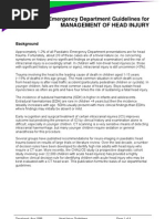 CT Head Scan Guidelines for Adults and Children | PDF | Radiology ...