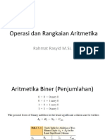 Bab 7. Operasi Dan Rangkaian Aritmetika