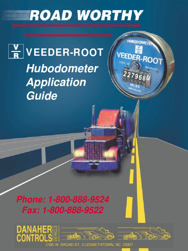 Veeder Root Hubodometers PDF Tire Transportation Engineering