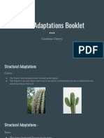 Copy of Plant Adaptations Booklet