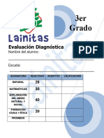 3er Grado - Diagnóstico (11-12)