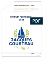 Carpeta Pedagógica 2022 JC