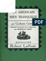 Un Americain Bien Tranquille - Graham Greene