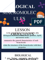 Biological Macromolecules