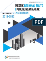 Produk Domestik Regional Bruto Kabupaten Pegunungan Arfak Menurut Pengeluaran 2018-2022