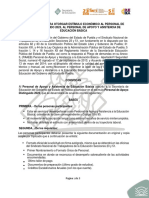 2 Convocatoria Personal de Apoyo Distinguido Educación Básica 2023 NuevasFechas