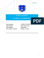 Jurnal Harian Matematika Kelas 2-1
