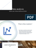 Data Analysis: Nahiyan Saleh, Ali Ahmed, Mohammed RASHED