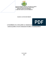 Estabilidades do servidor público_Revoredo_2018