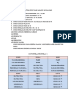 Daftar Buku Yang Akan Di Bawa Anak