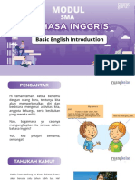 Bahasa Inggris - 10 SMA - Basic English Introduction