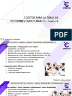 Gestión de Costos para La Toma de Decisiones Empresariales - Sesión 4