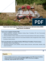 Penjelasan Program Pelatihan PBD Satuan Pendidikan 2023