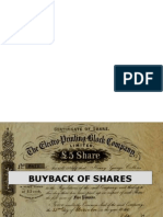 Ppt on Buy Back of Share