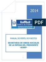 Manual de Perfil de Puestos Sosep (2015-05)