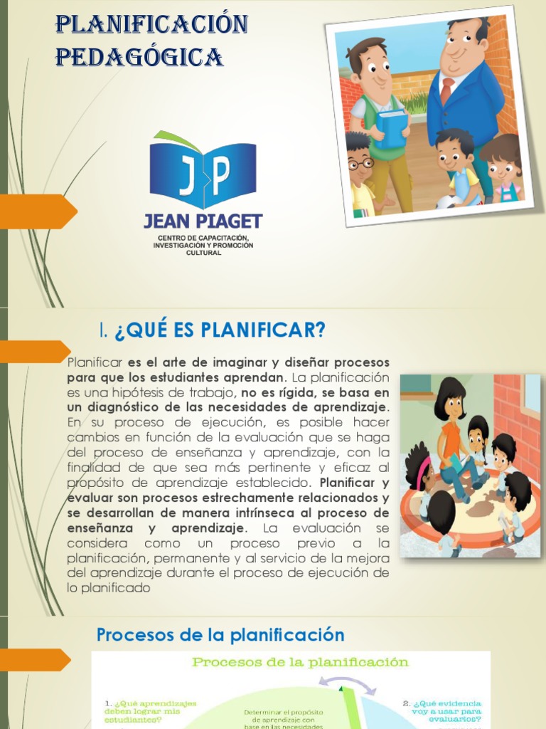 Guía de Planificación Pedagógica Efectiva | PDF | Evaluación | Aprendizaje
