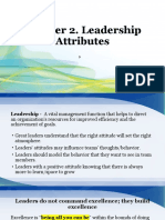 CFLM 102 Leadership Attributes