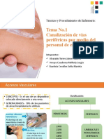 Canalización de Vías Perifericas Por Medio Del Personal de Enfermería