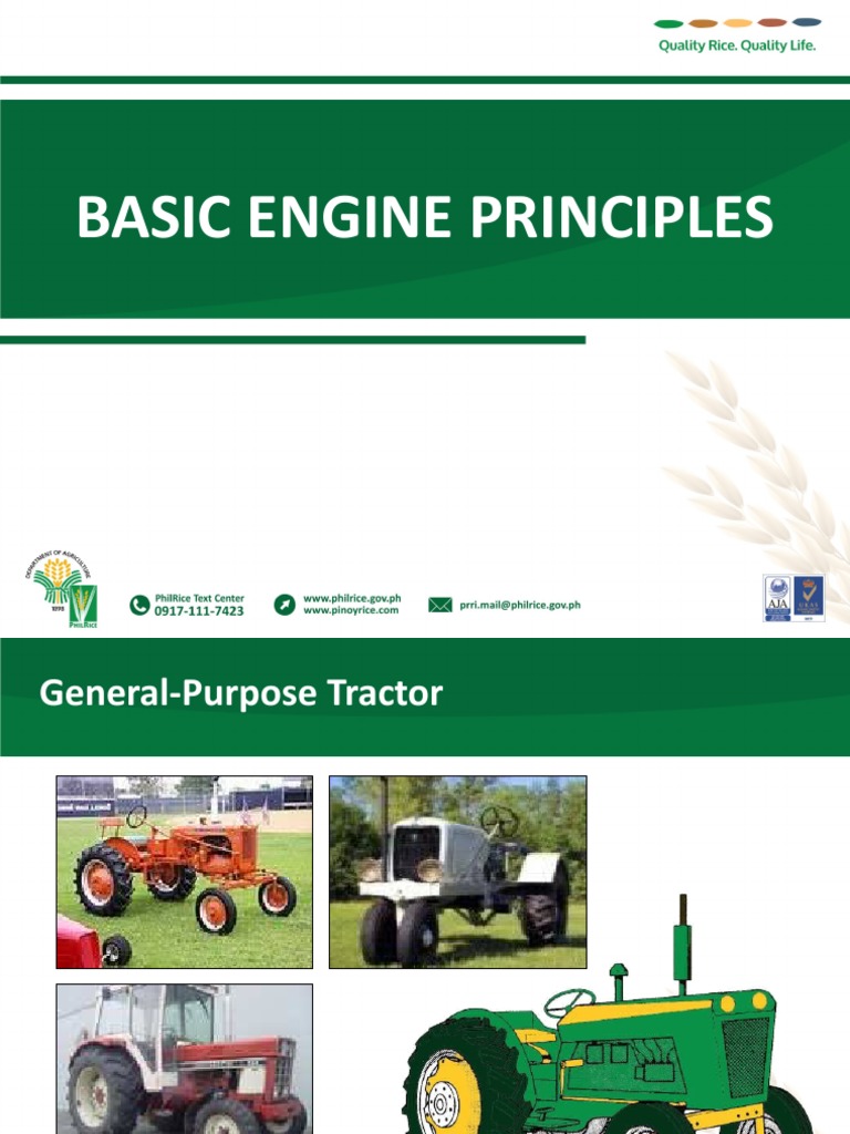 Basic Engine Principles PDF Internal Combustion Engine Diesel Engine
