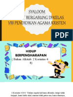 Hidup Berpengharapan