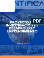 GUÍA DEL PROYECTO (Modelo Referencial)