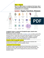 Lymphatic System Organs