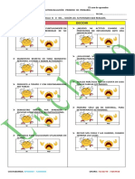 Autoevaluación Primero de Primaria