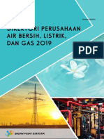 Direktori Perusahaan Air Bersih, Listrik, Dan Distribusi Gas 2019