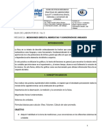 Guia No 3.MEDICIONES DIRECTA, INDIRECTAS Y CONVERSIÓN DE UNIDADES