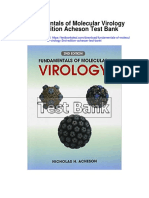 Fundamentals of Molecular Virology 2nd Edition Acheson Test Bank