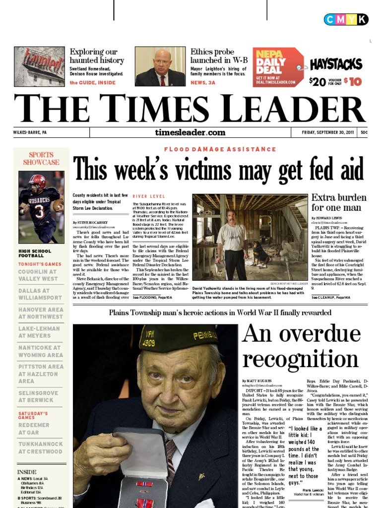 He Imes Eader: This Week's Victims May Get Fed Aid | PDF | Bashar 