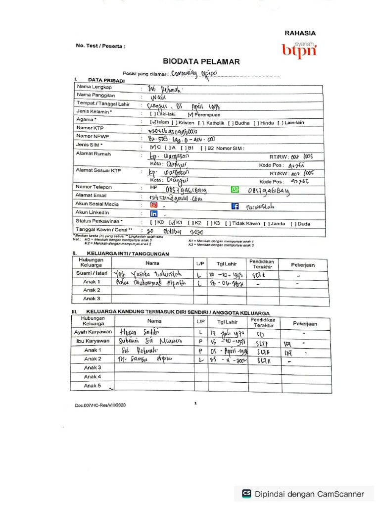 Siti Rohmah | PDF